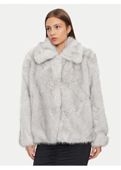 ONLY Futro Rubina 15325924 Szary Regular Fit ze sklepu MODIVO w kategorii Futra damskie - zdjęcie 181087590
