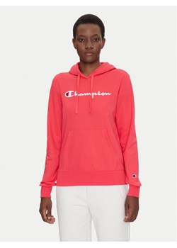 Champion Bluza Slim Big Logo 118097 Koralowy Regular Fit ze sklepu MODIVO w kategorii Bluzy damskie - zdjęcie 181087594