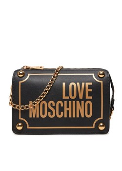 LOVE MOSCHINO Torebka JC4353PP0IK1100A Czarny ze sklepu MODIVO w kategorii Kopertówki - zdjęcie 181087602