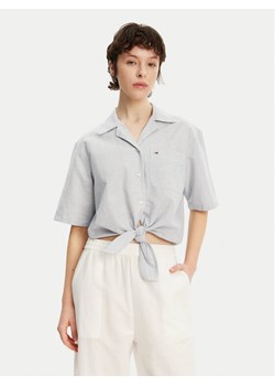 Tommy Jeans Koszula DW0DW20286 Niebieski Regular Fit ze sklepu MODIVO w kategorii Koszule damskie - zdjęcie 181087604
