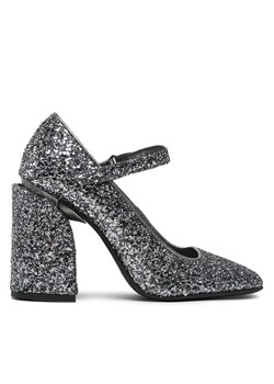 PINKO Czółenka Claudie Mary Jane PE 23 BLKS1 100862 A0O4 Szary ze sklepu MODIVO w kategorii Czółenka - zdjęcie 181087620