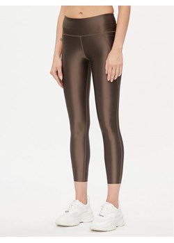 Reebok Legginsy Lux IL4584 Zielony Tight Fit ze sklepu MODIVO w kategorii Spodnie damskie - zdjęcie 181087654