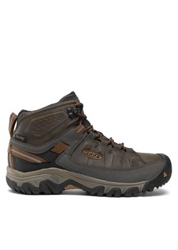 Keen Trekkingi Targhee III Mid Wp 1017787 Zielony ze sklepu MODIVO w kategorii Buty trekkingowe męskie - zdjęcie 181087710