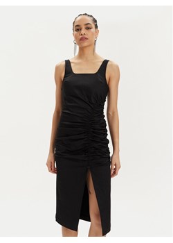 KARL LAGERFELD Sukienka letnia 241W1303 Czarny Slim Fit ze sklepu MODIVO w kategorii Sukienki - zdjęcie 181087714