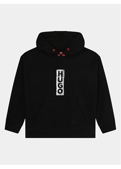 Hugo Bluza G25156 S Czarny Regular Fit - id: 0000303076061 - marki Hugo Boss - 181087770 Hugo Bluza G25156 S Czarny Regular Fit ze sklepu MODIVO w kategorii Bluzy chłopięce - zdjęcie 181087770