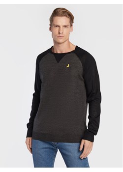 Brave Soul Sweter MK-248HIGGSB Szary Regular Fit ze sklepu MODIVO w kategorii Swetry męskie - zdjęcie 181087783