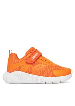 Geox Sneakersy J Sprintye J45GBA 1450 C2008 M Pomarańczowy ze sklepu MODIVO w kategorii Buty sportowe dziecięce - zdjęcie 181087813