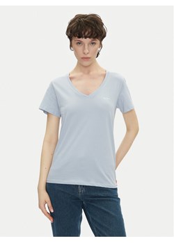 Pepe Jeans T-Shirt Macy PL506051 Niebieski Regular Fit ze sklepu MODIVO w kategorii Bluzki damskie - zdjęcie 181087860