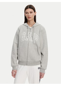 Gap Bluza 678782-12 Szary Regular Fit ze sklepu MODIVO w kategorii Bluzy damskie - zdjęcie 181087900