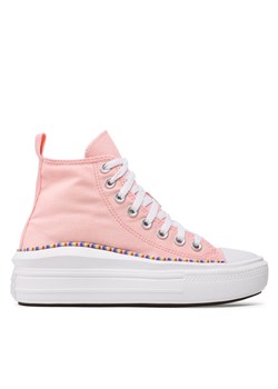 Converse Trampki Chuck Taylor All Star Move Hi 272853C Różowy ze sklepu MODIVO w kategorii Trampki dziecięce - zdjęcie 181087944