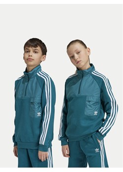 adidas Bluza IY0012 Turkusowy Relaxed Fit ze sklepu MODIVO w kategorii Bluzy chłopięce - zdjęcie 181087960