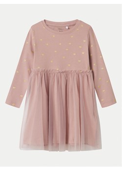 NAME IT Sukienka codzienna 13221711 Różowy Regular Fit ze sklepu MODIVO w kategorii Sukienki niemowlęce - zdjęcie 181088171