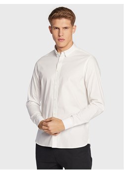 Solid Koszula 21103247 Biały Slim Fit ze sklepu MODIVO w kategorii Koszule męskie - zdjęcie 181088201