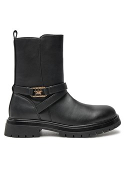 Tommy Hilfiger Botki Boot T3A5-33574-1351 S Czarny ze sklepu MODIVO w kategorii Botki - zdjęcie 181088230