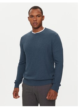 Sisley Sweter 1041S103O Niebieski Regular Fit ze sklepu MODIVO w kategorii Swetry męskie - zdjęcie 181088300