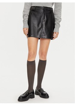 Calvin Klein Jeans Spódnica z imitacji skóry J20J224190 Czarny Regular Fit ze sklepu MODIVO w kategorii Spódnice - zdjęcie 181088361