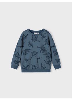 NAME IT Bluza 13218869 Niebieski Loose Fit ze sklepu MODIVO w kategorii Bluzy chłopięce - zdjęcie 181088480
