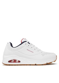 Skechers Sneakersy Uno Stand On Air 52458/WNVR Biały ze sklepu MODIVO w kategorii Buty sportowe męskie - zdjęcie 181088483