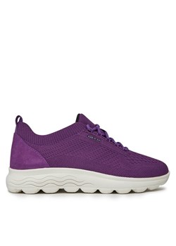Geox Sneakersy D Spherica D15NUA 06K22 C8000 Fioletowy ze sklepu MODIVO w kategorii Buty sportowe damskie - zdjęcie 181088593