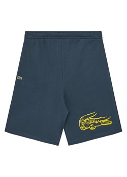 Lacoste Szorty sportowe GJ8470 Granatowy Regular Fit ze sklepu MODIVO w kategorii Spodenki chłopięce - zdjęcie 181088604