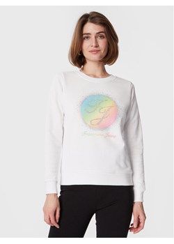 Fracomina Bluza FP23ST9015F400N5 Biały Regular Fit ze sklepu MODIVO w kategorii Bluzy damskie - zdjęcie 181088634