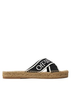 Off-White Espadryle OWIB012S23FAB0011001 Czarny ze sklepu MODIVO w kategorii Espadryle damskie - zdjęcie 181088661