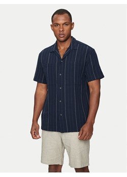 Selected Homme Koszula Slhreg-Mix 16093647 Granatowy Regular Fit ze sklepu MODIVO w kategorii Koszule męskie - zdjęcie 181088861