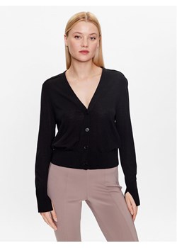 Calvin Klein Kardigan K20K205778 Czarny Slim Fit ze sklepu MODIVO w kategorii Swetry damskie - zdjęcie 181089031