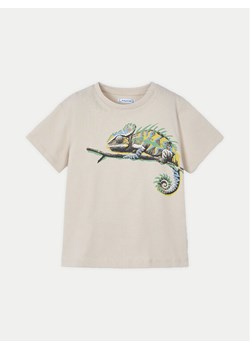 Mayoral T-Shirt 3045 Beżowy Regular Fit ze sklepu MODIVO w kategorii T-shirty chłopięce - zdjęcie 181089062