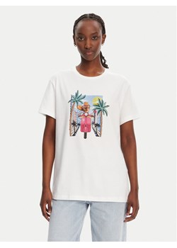 Liu Jo T-Shirt WA5260 JS003 Biały Regular Fit ze sklepu MODIVO w kategorii Bluzki damskie - zdjęcie 181089072