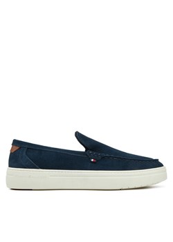 Tommy Hilfiger Mokasyny FM0FM05354 Granatowy ze sklepu MODIVO w kategorii Mokasyny męskie - zdjęcie 181089134