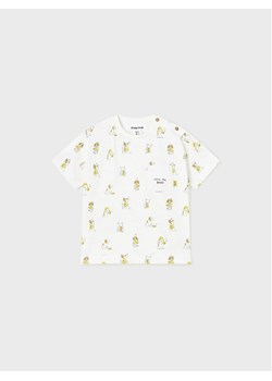 Mayoral T-Shirt 1016 Biały Regular Fit ze sklepu MODIVO w kategorii Koszulki niemowlęce - zdjęcie 181089231