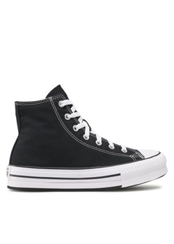 Converse Trampki Chuck Taylor All Star Eva Lift Hi 272855C Czarny ze sklepu MODIVO w kategorii Trampki damskie - zdjęcie 181089340