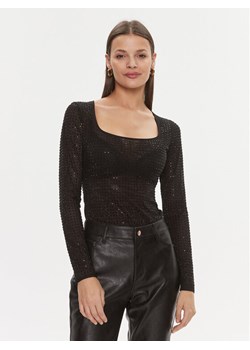 Guess Body Karolina O4RM06 KBZX0 Czarny Slim Fit ze sklepu MODIVO w kategorii Bluzki damskie - zdjęcie 181089384