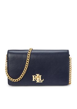 LAUREN RALPH LAUREN Torebka Turn-Lock 432915377009 Granatowy ze sklepu MODIVO w kategorii Kopertówki - zdjęcie 181089584