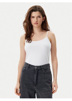 Gap Top 701570-01 Biały Slim Fit ze sklepu MODIVO w kategorii Bluzki damskie - zdjęcie 181089592