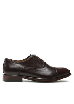 Lord Premium Półbuty Oxford 5500 Brązowy ze sklepu MODIVO w kategorii Buty eleganckie męskie - zdjęcie 181089723