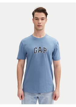 Gap T-Shirt 570044-36 Niebieski Regular Fit ze sklepu MODIVO w kategorii T-shirty męskie - zdjęcie 181089803