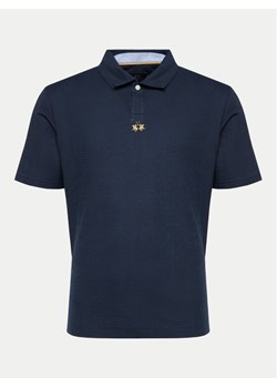 La Martina Polo YMP020 JS392 Granatowy Regular Fit ze sklepu MODIVO w kategorii T-shirty męskie - zdjęcie 181089832