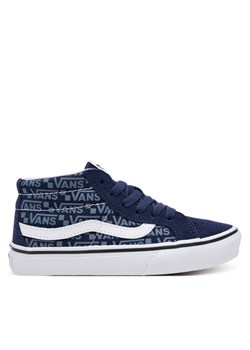 Vans Tenisówki SK8-Mid Reissue VN000CZ4BLU1 Granatowy ze sklepu MODIVO w kategorii Trampki dziecięce - zdjęcie 181089963
