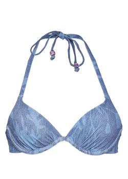 Chantelle Góra od bikini Easy Pop C22JMA Niebieski ze sklepu MODIVO w kategorii Stroje kąpielowe - zdjęcie 181089970