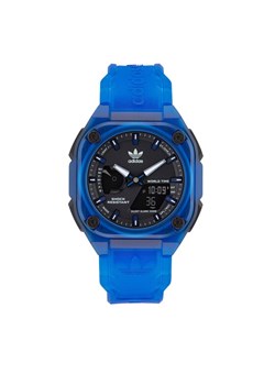adidas Originals Zegarek City Tech One Watch AOST23058 Niebieski ze sklepu MODIVO w kategorii Zegarki - zdjęcie 181090023