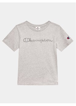 Champion T-Shirt 306349 Szary Regular Fit ze sklepu MODIVO w kategorii T-shirty chłopięce - zdjęcie 181090084