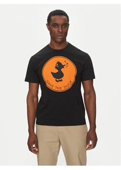Save The Duck T-Shirt DT0825M BESY20 Czarny Regular Fit ze sklepu MODIVO w kategorii T-shirty męskie - zdjęcie 181090133