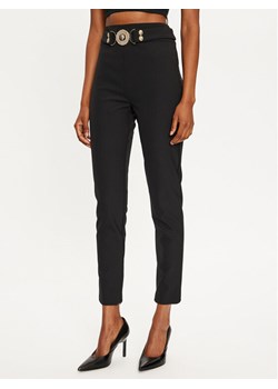 Babylon Spodnie materiałowe S00508 Czarny Slim Fit ze sklepu MODIVO w kategorii Spodnie damskie - zdjęcie 181090260