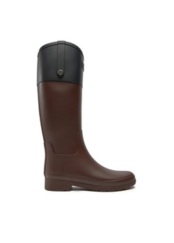Hunter Kalosze HFRW0008251 Brązowy ze sklepu MODIVO w kategorii Kalosze damskie - zdjęcie 181090302