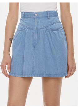 Tommy Jeans Spódnica jeansowa Chambray DW0DW17440 Niebieski Regular Fit ze sklepu MODIVO w kategorii Spódnice - zdjęcie 181090581