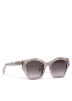 Furla Okulary przeciwsłoneczne WD00130 BX3773 3389S Écru ze sklepu MODIVO w kategorii Okulary przeciwsłoneczne damskie - zdjęcie 181090673