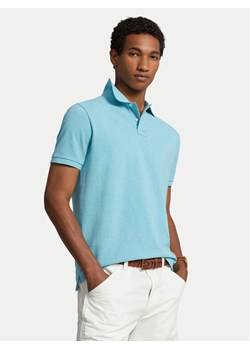 Polo Ralph Lauren Polo 710536856414 Błękitny Slim Fit ze sklepu MODIVO w kategorii T-shirty męskie - zdjęcie 181090674