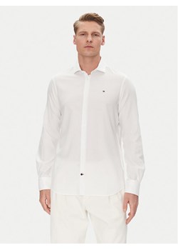 Tommy Hilfiger Koszula MW0MW39282 Biały Slim Fit - id: 0000304654107 - marki Tommy Hilfiger - 181090712 Tommy Hilfiger Koszula MW0MW39282 Biały Slim Fit ze sklepu MODIVO w kategorii Koszule męskie - zdjęcie 181090712